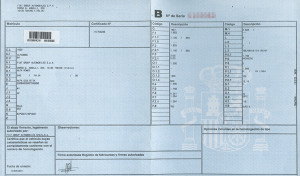 ficha tecnica vehículo gestoría tráfico